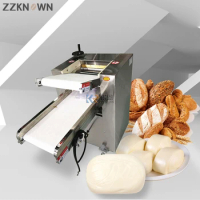2023 Pastry Roller Knead and Pressure Sheeter Machine Reversible Fondant Small Bread Croissant Dough Sheeter Machine