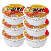 韓國進口農心泡菜牛肉碗面桶裝速食韓式辣白菜泡面杯面速食麵拉麵