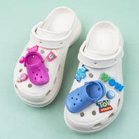 Funny Simulated Mini Shoes Charms for Crocs Charms Decoration Accessories Mens Badges for Crocs Kids Women's Garden Shoes Decor