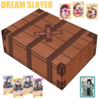 Demon Slayer Collection Card For Children Shinazugawa Sanemi Himejima Gyomei Character Comic Limited Game Card Family Table Toys