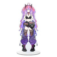 Stand akrilik figure vtuber KIKIRARA VIVI standee 20cm - HOLOLIVE FLOW GLOW material Akrilik