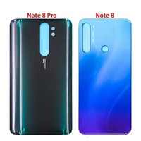 New For Xiaomi Redmi Note 8 / Note 8 Pro Battery Back Cover 3D Glass Rear Door Note8 Battery Housing Case Adhesive Replace