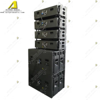 V20 line array speaker daul 10 inch line array system neodymium horns ferrite speakers wedding party concert DJ Actpro Audio