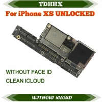 For iPhone XS 64GB motherboard Mainboard 256G Logic Board Circuits card 512GB Ok Plate LL/A Version Support System Update