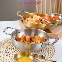 Panci Mie Korea Stainless Gold Ramyoen Korean Pan Panci Ramen Noodle Panci Emas Korea Panci Ramen