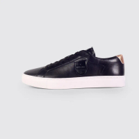 Concave casual shoes . Santos - Black / Gold