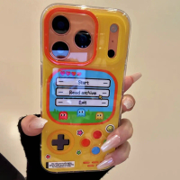 เคส iPhone, การออกแบบคอนโซลเกมเมือก INS สร้างสรรค์, เคสโทรศัพท์มือถือ, น่ารัก, IMD สองชั้น, กันกระแท