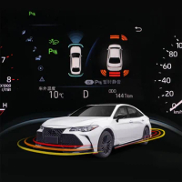 Car Parktronic Parking Sensor 8 Reverse Sensors Backup Parking Radar Monitor Detector System For Toyota Camry V70 2018 2019 2020