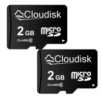 Cloudisk 2Pack Micro SD Card 1GB 2GB 4GB 8GB 16GB Memory Cards U3 32GB 64GB 128GB 256GB C10 A1 For Phone Camera