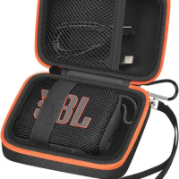 Carrying Case Compatible with JBL Go 4 - Portable Bluetooth Speaker Box Pro Sound, Also for Go 3/Go3 Eco/Go2 Waterproof