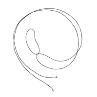 新一代Podstring 耳帽式耳機防摔繩/耳機防丟繩/耳機掛繩/耳機頸繩 單入組 (雙耳x1 / 多色選擇)(適配全尺寸耳帽)