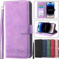 For Samsung Galaxy M54 Leather Case on For Samsung M54 M14 M04 A54 A34 5G A04E F04 M546B Wallet Card Holder Stand Book Cover