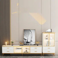 Living Room TV Cabinet Stand Ranking Luxury Wall Mount TV Brackets Modern Table Console Mueble Tele Living Room Furniture CY50DS