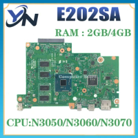 Notebook E202SA Mainboard For ASUS EeeBook E202S E202 Laptop Motherboard With N3050 N3060 N3700 4G/2G-RAM Maintherboard