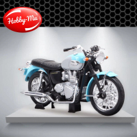 Miniatur Motor Triumph 2002 Bonneville - Welly Skala 1: 18