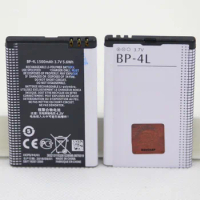 ISUNOO 1500mah BP-4L Battery For Nokia E61i E63 E90 E95 E71 6650 6760 N97 N810 E72 E52 BP4L Mobile Phone replacement battery
