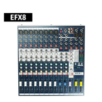 Original EFX8 Professional DJ Mixer USB Console Audio EFX 8 Channel Multi-Purpose Audio Mixer For High-Performance