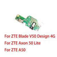 10PCS For ZTE Blade V50 Design 4G Axon 50 Lite A50 USB Charging Port Dock Connector Board Flex Cable