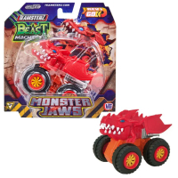 (External Packaging Damaged) Teamsterz Beast Machines Rev & Go Monster Jaws Vehicle (1417627)