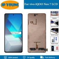 6.78" Original AMOLED For vivo iQOO Neo 7 LCD Display Touch Screen Digitizer Assembly For vivo iQOO Neo7 I2214 Display Replace
