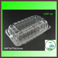 H TP-45 ไม่ล็อค ,,BL-45A ล็อคได้)noกล่องพลาสติกใส OPS สำหรับใส่อาหาร กล่องข้าว กล่องเบเกอรี่ bakery 