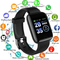 116 Plus Smart Watch Y68 Smart Bracelet Waterproof Sports Fitness Tracker Pedometer Reminder Android Smartwatch for Men Women