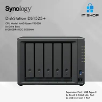 Synology NAS DiskStation DS1525+ 5 Bay Server Storage