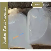 Santan Kental Kelapa Parut - Santan Murni Perasan Kelapa Tua Fresh | Kental - 1 Buah [ Harga Per BKS