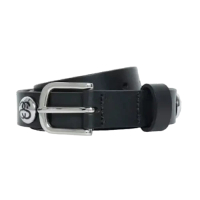 STUSSY SS-LINK STUDDED BELT BLACK