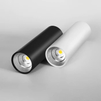 Dimmable Surface Mounted COB LED Downlights 7W 10W LED Long Tube Spot Lights AC85~265V LED Ceiling Lights Indoor Lighting