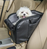 寵物外出袋 狗袋 寵物外出包 汽車適用 寵物手提袋 - 黑色