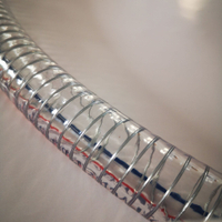 8 9 10寸鋼絲管 PVC透明鋼絲增強軟管 輸油泵液壓管 大口徑排水管