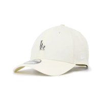 【NEW ERA】棒球帽 MLB Metal Badge 米白 940帽型 可調帽圍 洛杉磯道奇 LA 老帽 帽子(NE14499993)