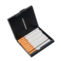 Multi-color metal cigarette case Metal Smoking Case cigarette holder cigarette case