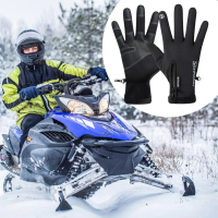 Multi-Sport Touchscreen Gloves - Windproof Design With Enhanced Grip For Motorcycle & Daily Use