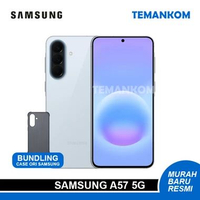 Samsung A57 5G promo 8/256 16GB RAM 8+8 8GB 256GB With Rugged case ori Garansi RESMI Icy Blue PROMO