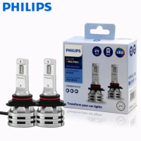 2X Philips Ultinon Essential G2 LED 6500K HB3/HB4 12/24V 24W P22d/P20d Low Beam Original Light Bulb Ultra White Light 11005UE2X2