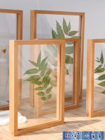 【相框掛畫】免打孔營業執照框簡約畫框外框ins北歐透明A4相框植物標本廣告框