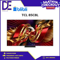 TCL 85C8L GOOGLE TV 85 Inch 144Hz SQD-MiniLED 4K UHD Audio by Bang & Olufsen ch 4.2.2 85C8L C8L