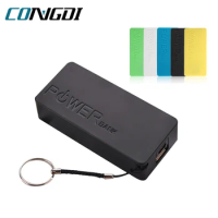 18650 Battery Holder DIY Power Bank Case USB Output 5V/1A Portable 2 Slot 18650 Powerbank Case without Battery