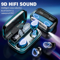 M30 TWS Bluetooth 5.2 Headphones Noise Reduction Wireless Earphones 9D Stereo Sports Waterproof Earbuds Headsets For All Phones