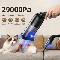 3in1 cordless vacuum cleaner 29000Pa wireless handheld vacuum cleaner  hair vacuum cleaner dust mite