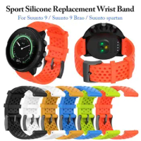30PCS Silicone Replacement Wristband Watch Band Bracelet Strap for Spartan Sport Wrist Hr SUUNTO 9 Baro D5 SmartWatch Wrist Band