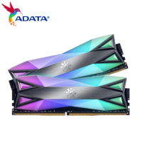 ADATA XPG DDR4 D60G 3200MHz 3600MHz Extreme Memory Profile SDRAMXPM 2.0 8GB 16GB 2PCS U-DIMM Heatsink RGB Memoria for Desktop