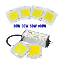 Baru AC 85-265V Untuk Lampu Bulb Banjir dengan Pemandu Bekalan Kuasa 10W 20W 30W 50W 70W 100W Sumber