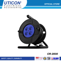 UTICON Kabel Roll 30 Meter 4 Lubang Terminal Listrik CR-2830