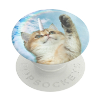 【PopSockets 泡泡騷】時尚手機氣囊支架 二代 可替換 美國 No.1(獨角喵咪 Uni-Kitten)