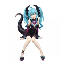 初音 miku 未來 小惡魔 坐姿 泡面壓 景品 動漫手辦 擺件