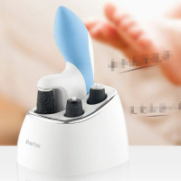 電動磨腳器(藍白色+2個備用磨頭)