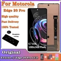 AMOLED For Motorola Moto Edge 20 Pro LCD XT2153-1 Display Touch Screen Digitizer For Moto Edge S Pro LCD Edge 30 Pro Display